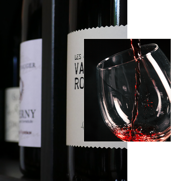 La cave à vins - Le Maître des Cols