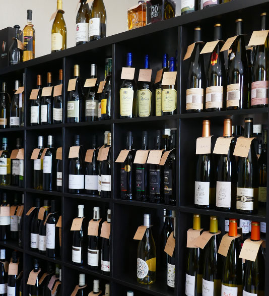 La cave à vins - Le Maître des Cols