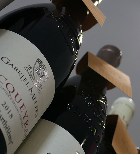 La cave à vins - Le Maître des Cols